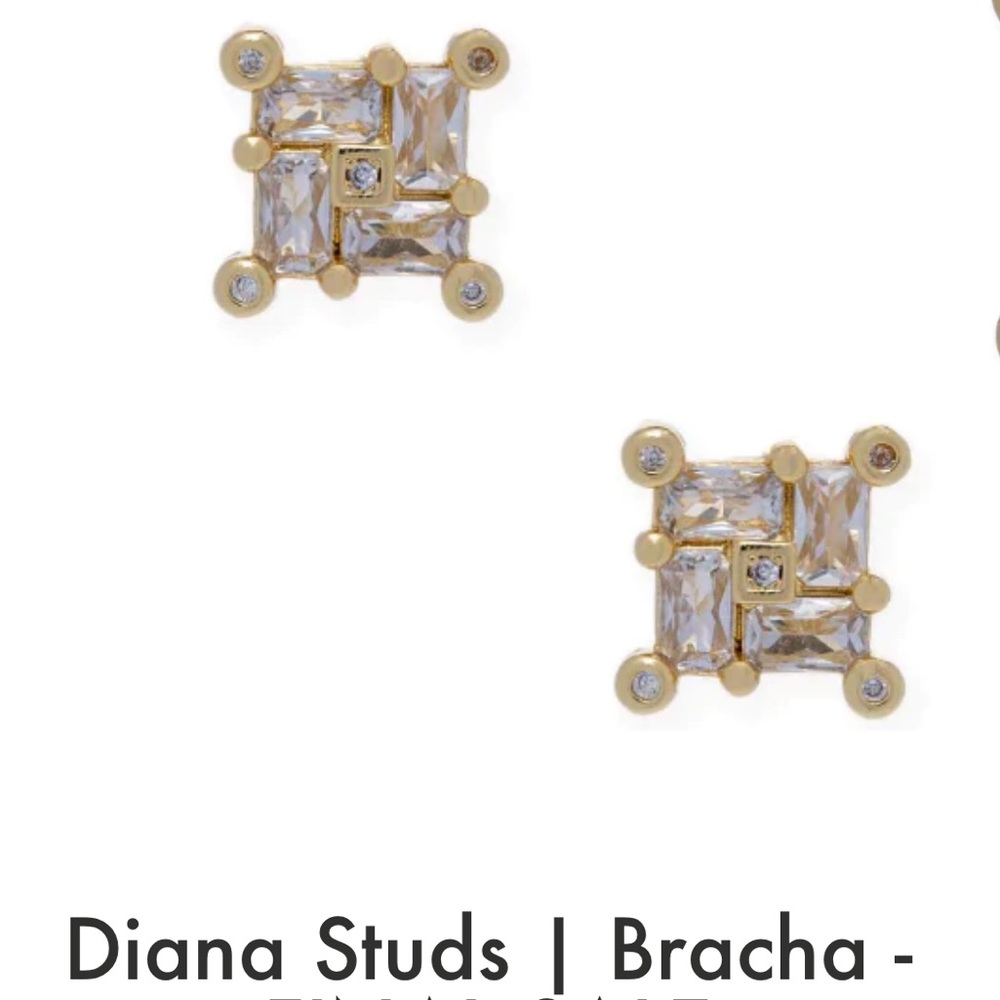 Bracha Diana Studs - Picture 3 of 5